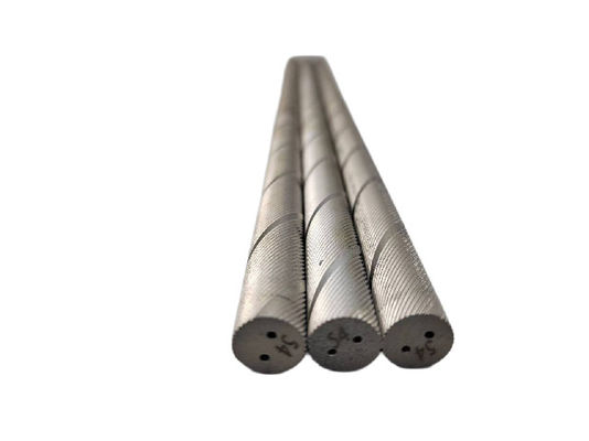 13.0g/Cm3-15.58g/Cm3 Σπειροειδής ράβδος με νήματα βολφραμίου με διπλές τρύπες ψύξης