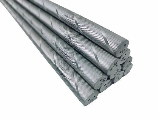 13.0g/Cm3-15.58g/Cm3 Σπειροειδής ράβδος με νήματα βολφραμίου με διπλές τρύπες ψύξης